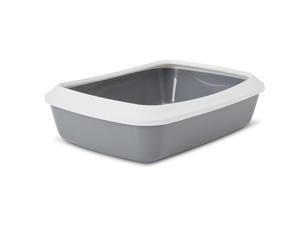 Litter tray with rim best sale